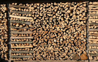 Bild: Holzpellets Lagerung