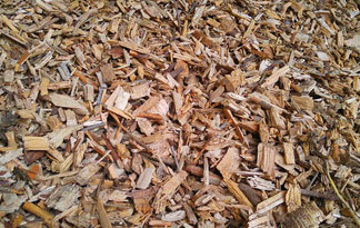 Bild: Holzheizung Hackschnitzel