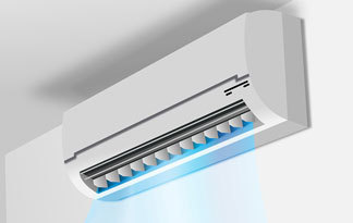 Bild: Eine Klimaanlage an der Decke