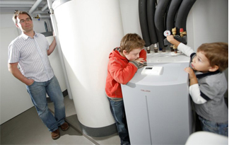 Bild: Hybridheizung Wärmepumpe