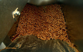 Bild: Pellets für eine Pelletheizung